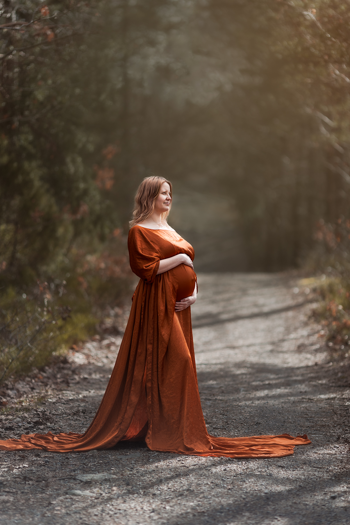 utefotografering gravid
